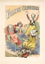 Alfred Choubrac lithograph poster