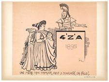 Caran d'Ache lithograph poster