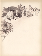 Henri Gerbault lithograph poster "Larue"