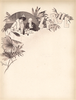 Henri Gerbault lithograph poster
