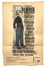 Albert Guillaume lithograph poster