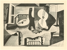 Pablo Picasso - Still Life with Guitar