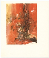 Zao Wou-ki "Illuminations" 1966