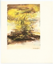 Zao Wou-ki "Illuminations" 1966