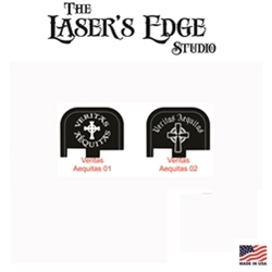 Engraved Glock 43 Back Plate Comics and Movies 02