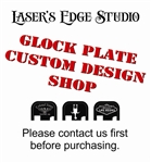 Engraved Glock Back Plate - Custom Logo