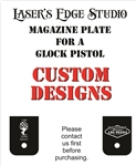 Magazine Plate for Glock Pistol - Custom
