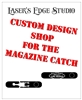 Custom Engraved AR-15 Magazine Release Catch