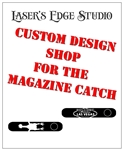 Custom Engraved AR-15 Magazine Release Catch