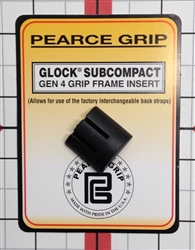 Pearce Grip Frame Insert Plug PG-G4SC