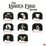 Engraved Ruger LC9s Back Plate Flag Patterns