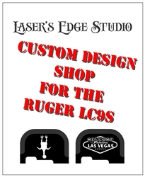 Engraved Ruger LC9s Back Plate Custom Graphics