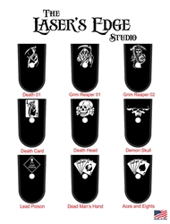 Engraved Ruger LC9s Magazine Plates Religious Patterns