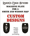 Smith and Wesson Engraved Magazine Plate - Custom