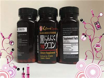 JAPAN FERMENTED BLACK GARLIC & TURMERIC- Support Immune SystemBuy 3 get 1 free