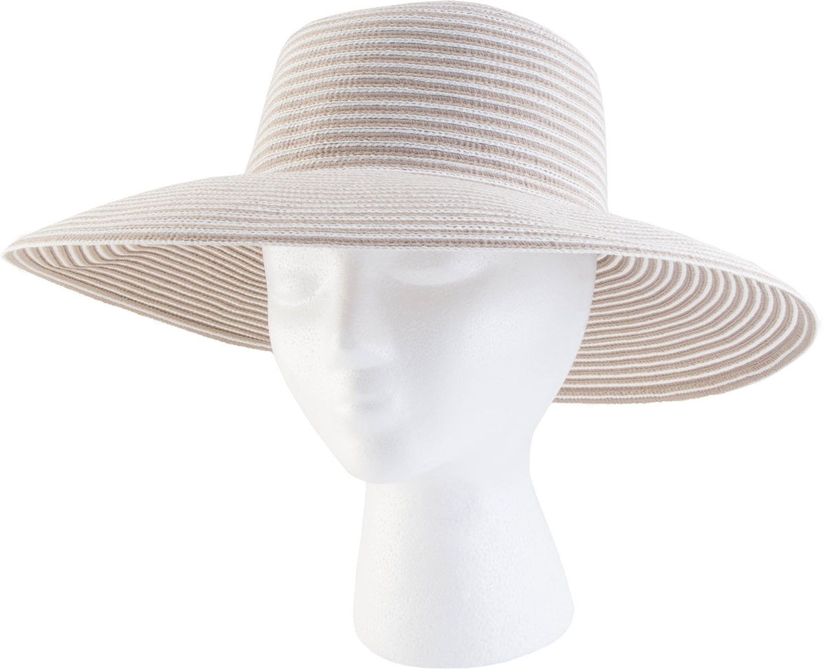 Women's Braided Spring Brunch Sun Hat - Tan UPF 50+