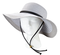 Sloggers Women's Braided Hat Grey UPF 50+