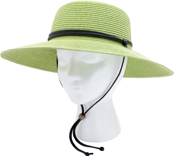 Sloggers Women's Braided Hat Tea Green UPF 50+