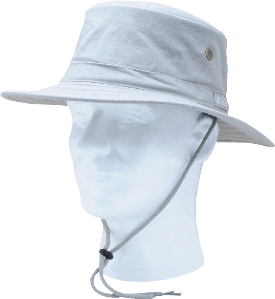 Sloggers Cotton Sun Hat with Wind Lanyard UPF 50+ Maximum Sun Protection