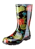 Sloggers Made in the USA Women's Rain Boots - Midsummer Black Print