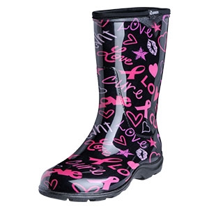 Sloggers HOPE Print Women's Rain Boots - Made in the USA
