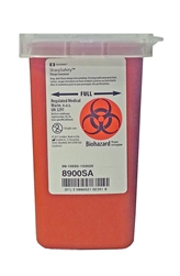 Sharps Container - Bio-medical Waste Container,  1 Quart