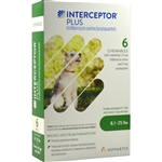 Interceptor Plus Heartworm Prevention & Control For Dogs, 8.1-25 lbs