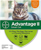 Advantage II For Small Cats 5-9 lbs, 6 Pack