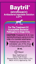 Baytril Injection - Antibiotic For Pets