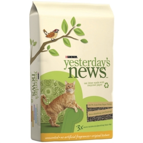 Yesterday's News Cat Litter - Non-Toxic, Unscented Litter