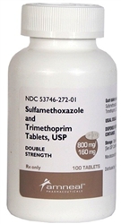 Sulfamethoxazole and Trimethoprim (SMZ-TMP) Double Strength 960mg, 500 Tablets