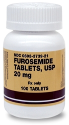 Furosemide 20mg, 100 Tablets