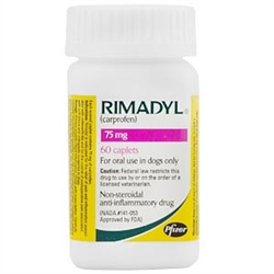 Rimadyl [Carprofen] 75mg, 60 Chewable Tablets