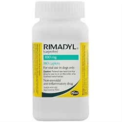 Rimadyl (Carprofen) 100mg, 180 Chewable Tablets