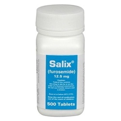 Salix (Furosemide) 12.5mg, 500 Tablets