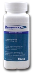 Deramaxx (Deracoxib) Chewable Tablets 25mg, 90 Tablets