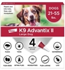 K9 Advantix II For Dogs-Flea & Tick Spot-On Treatment - 4 Pack RED