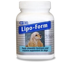 Lipo-Form Chewable Tablets l Liver Support For Dogs