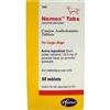 Nemex Tabs (pyrantel pamoate) For Large Dogs, 50 Tablets