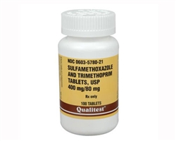 Sulfamethoxazole and Trimethoprim (SMZ-TMP) 480mg, 100 Tablets