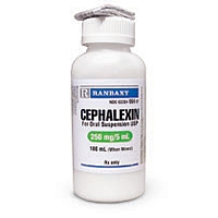 Cephalexin Oral Suspension 250mg/5ml, 100 ml