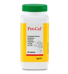 Pet-Cal For Dogs & Cats l Vitamin-Mineral Supplement For Dogs & Cats