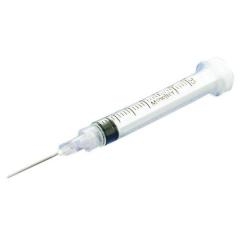 Monoject Syringe 3cc 22G X 1" Regular Luer, Single Syringe