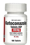 Ketoconazole 200mg, 100 Tablets