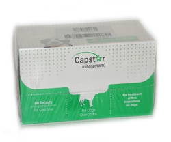 Capstar for Dogs over 25 lbs, 60 Tablets