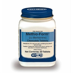 Methio-Form Chewable Tablets, 50 Count