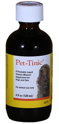 Pet-Tinic Liquid Vitamin-Iron-Mineral Supplement For Pets - Cat