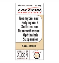 Neomycin Polymyxin B Dexamethasone Ophthalmic Suspension l