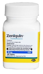 Zeniquin Antibiotic For Dogs & Cats 50mg, 100 Tablets