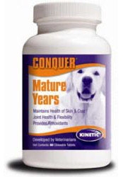 Conquer K9 Mature Years, 60 Chewable Tabletsbles